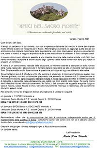 Appello ai Soci aprile 2021