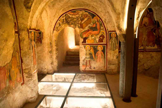 La cripta a