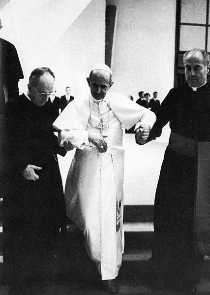 Paolo VI e Cardinale Macchi